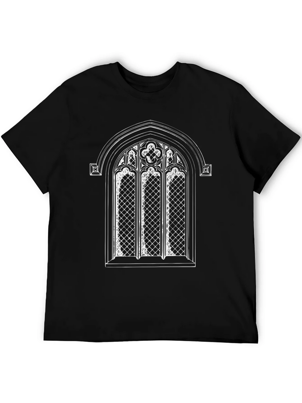 Gothic Window Graphic Tee - Black product image 8