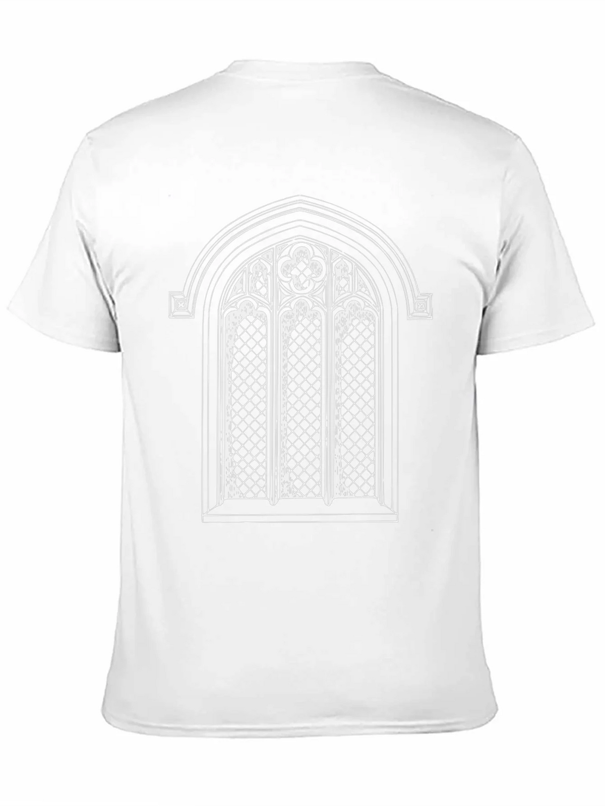 Gothic Window Graphic Tee - Black product image 2
