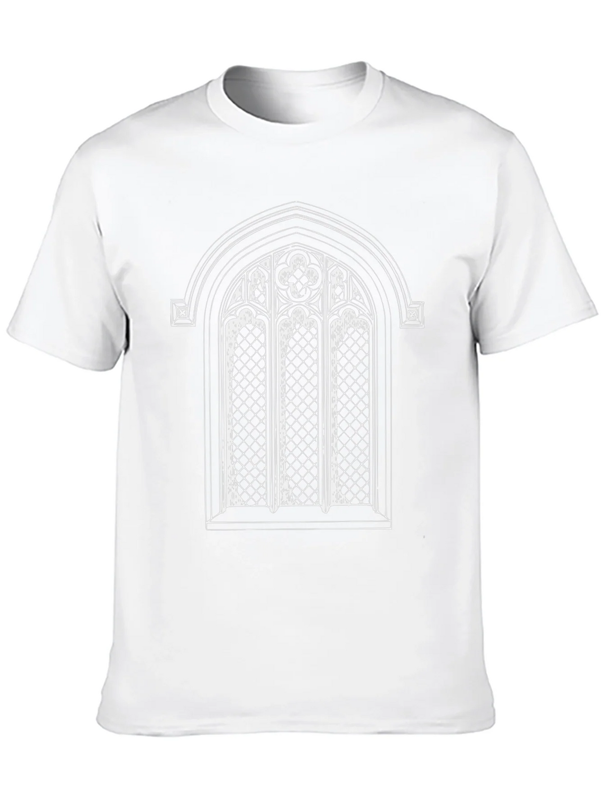 Gothic Window Graphic Tee - Black product image 12