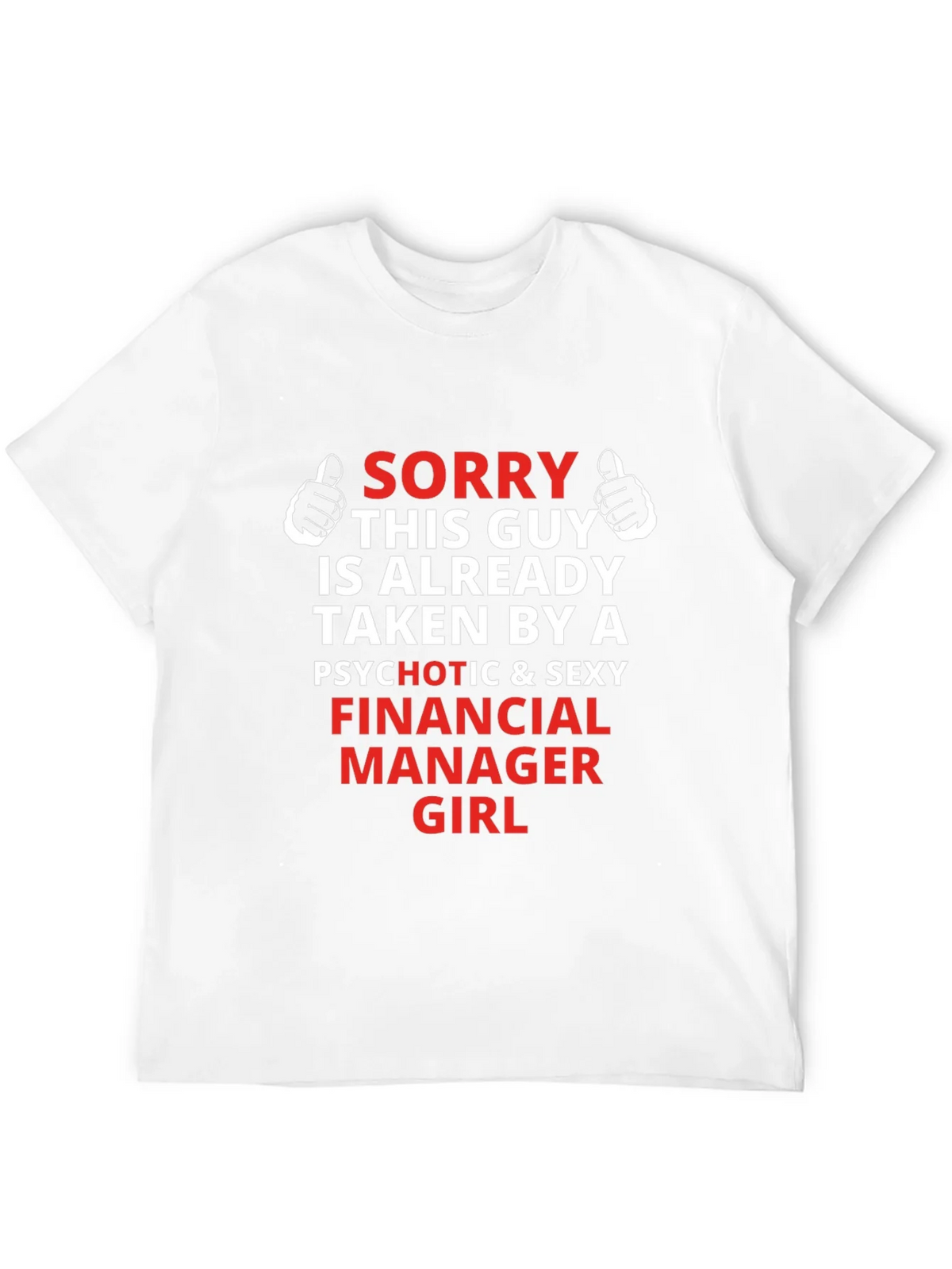 Sorry This Guy is Taken T-Shirt - Financial Manager Girl product image 3