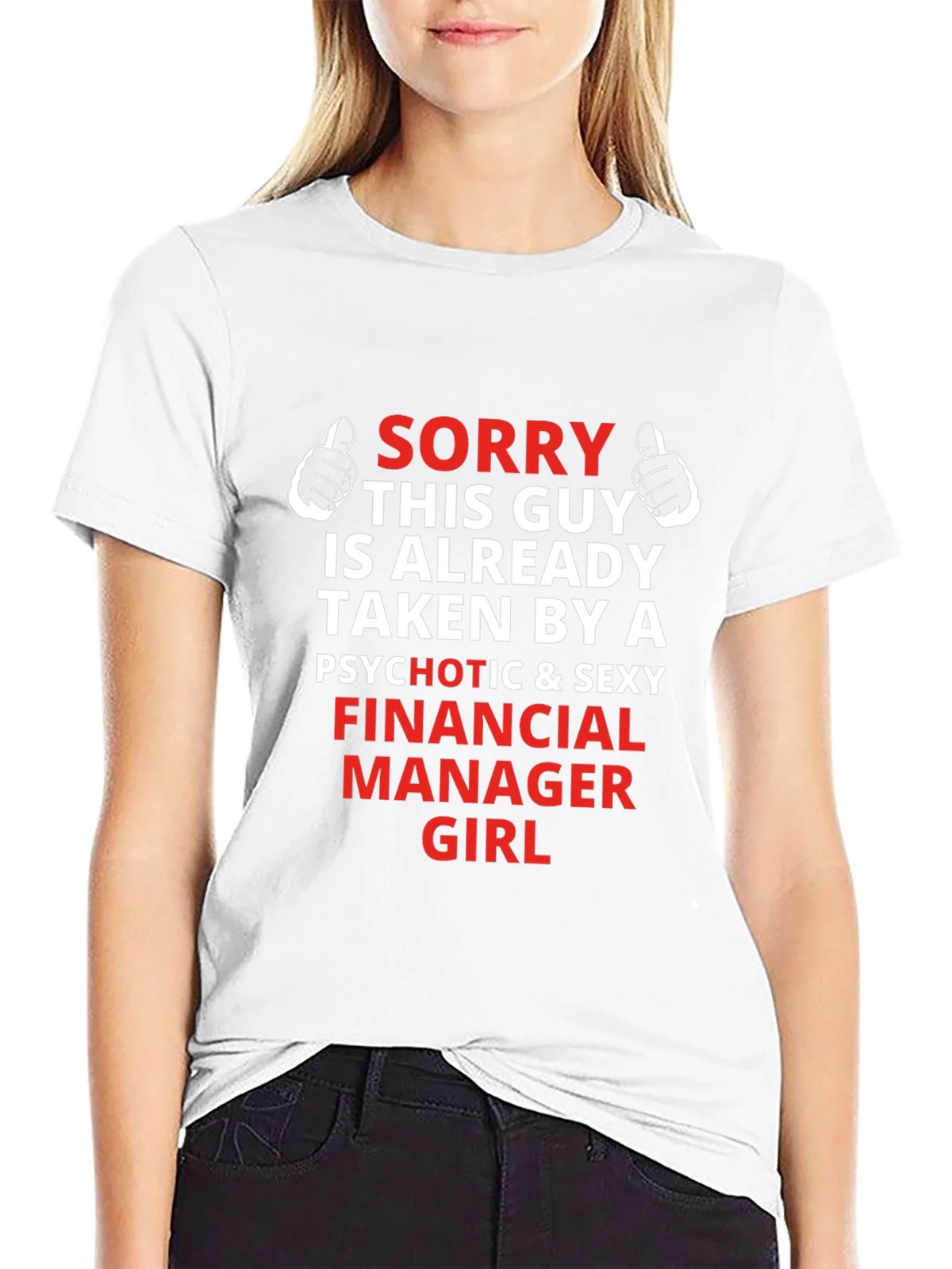 Sorry This Guy is Taken T-Shirt - Financial Manager Girl product image 11