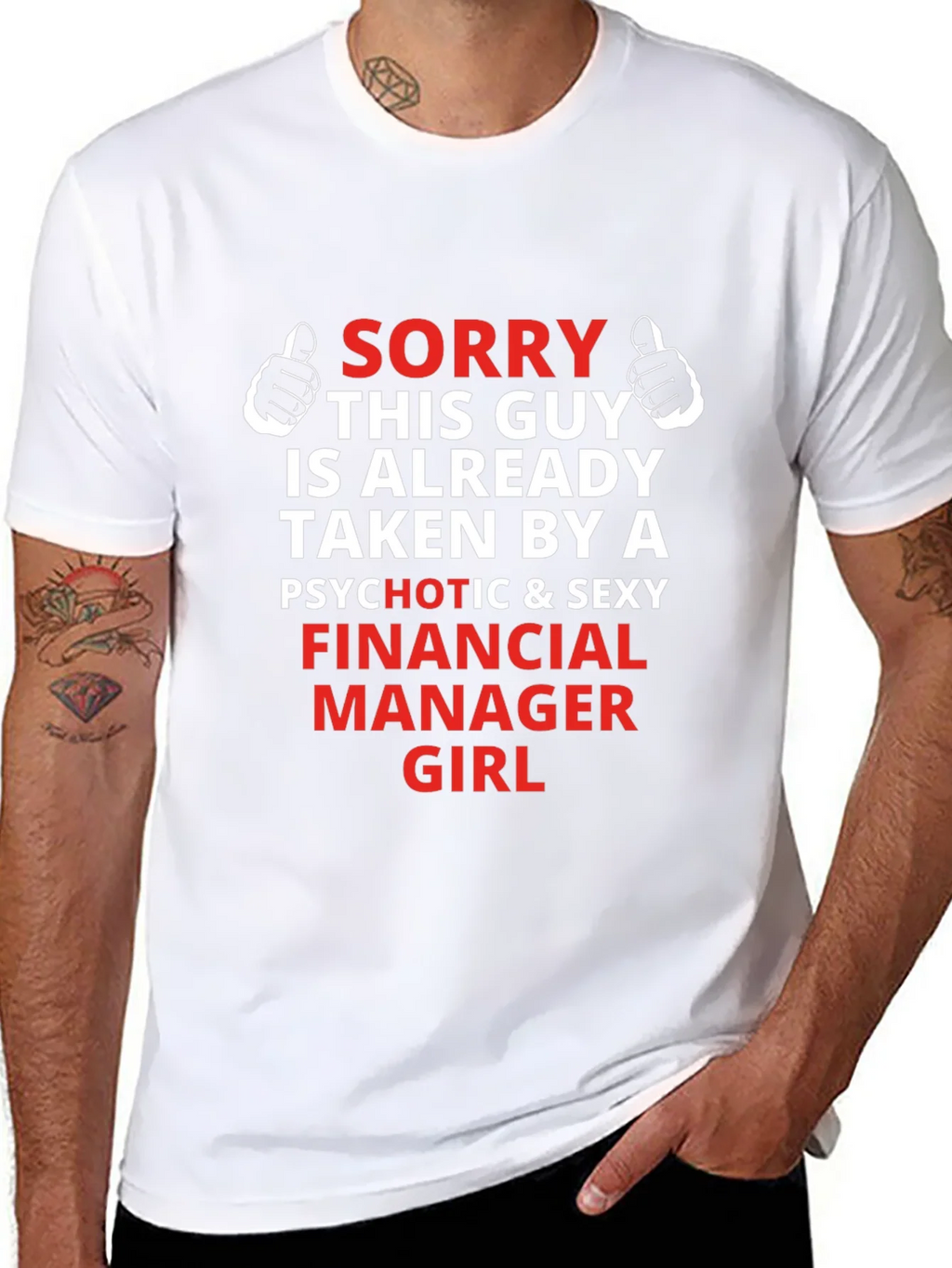 Sorry This Guy is Taken T-Shirt - Financial Manager Girl product image 10