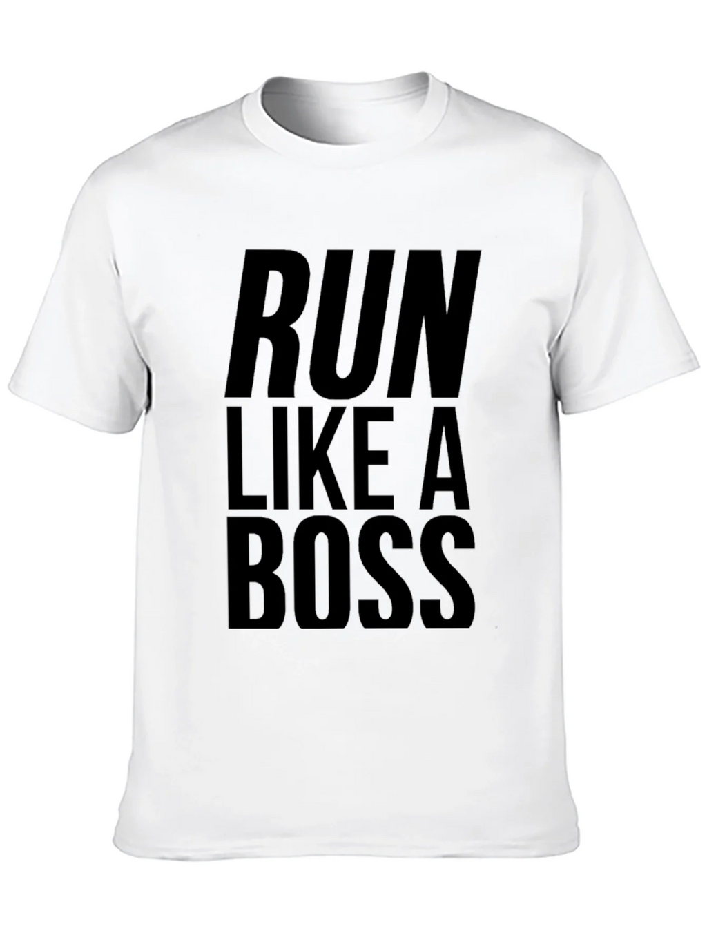 Run Like A Boss Black Tee product image 12
