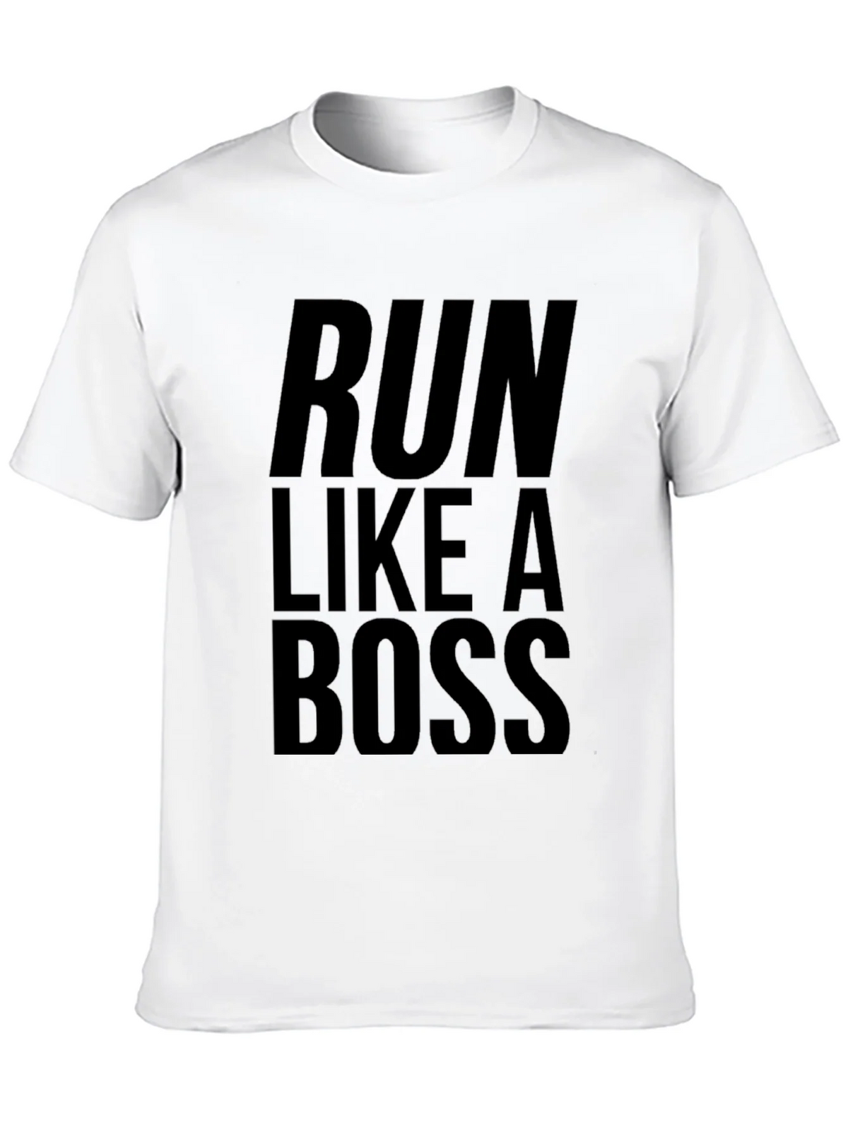 Run Like A Boss Black Tee product image 12