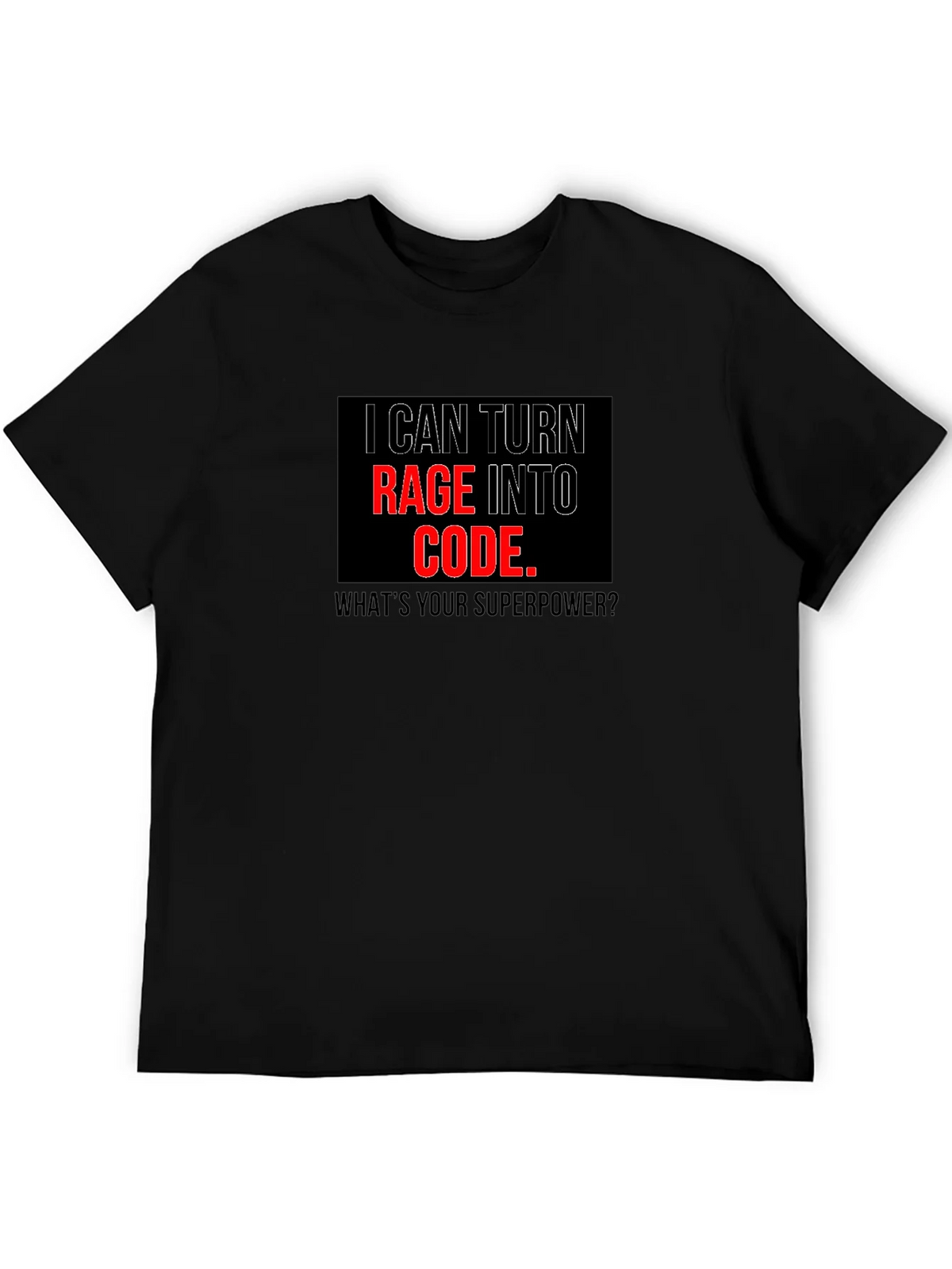 Rage to Code Graphic T-Shirt product image 3