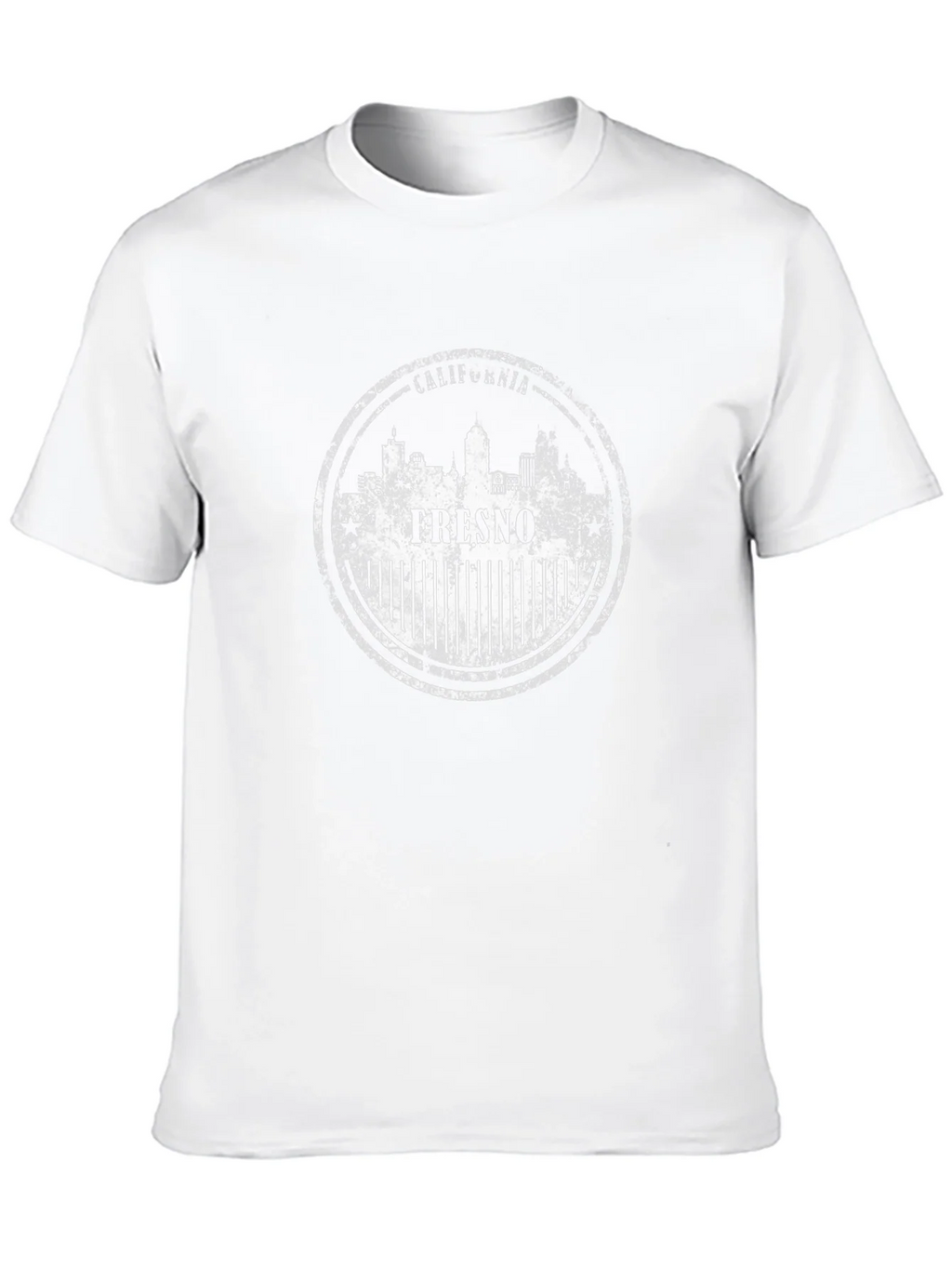 Fresno California Stamp Graphic Tee product image 12