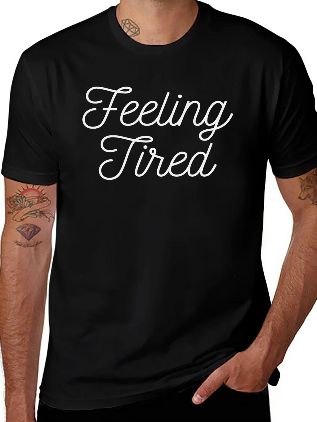 Feeling Tired - Mens Graphic T-Shirt product image 1