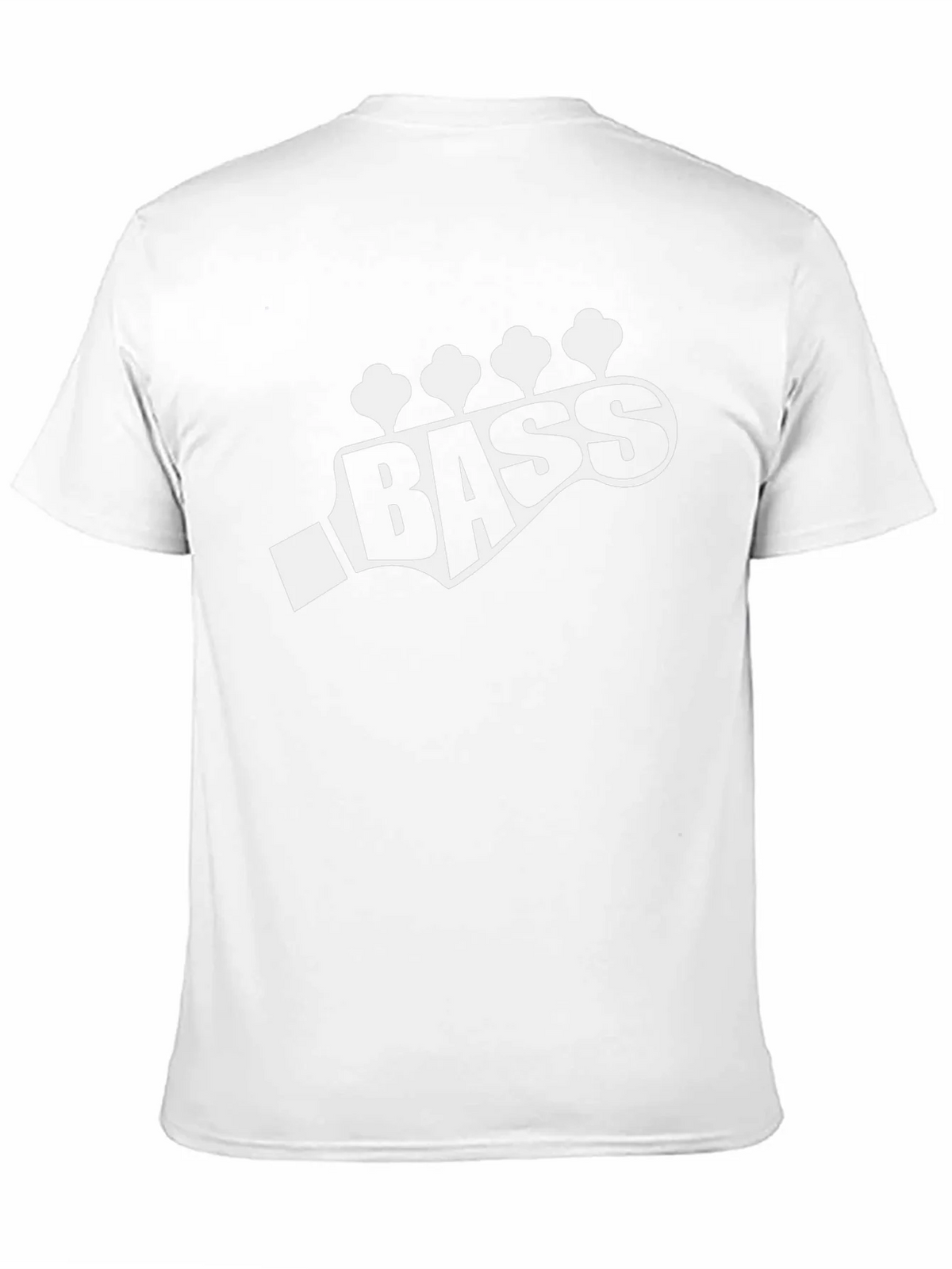 Bass Guitar Headstock T-Shirt - Music Lover Tee product image 2