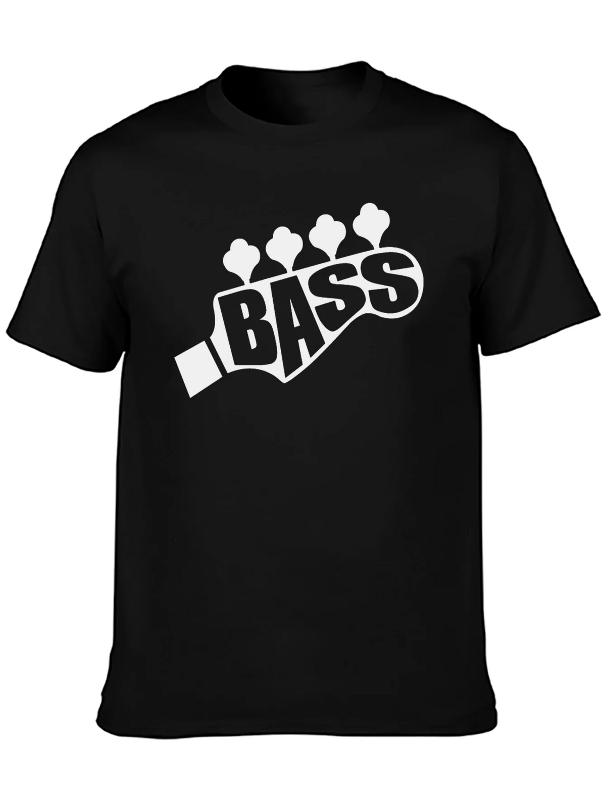 Bass Guitar Headstock T-Shirt - Music Lover Tee product image 4