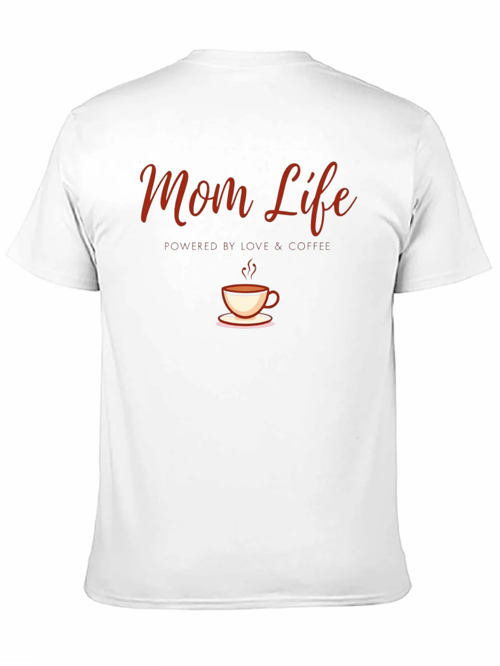 Mom Life Coffee T-Shirt - Powered by Love product image 2