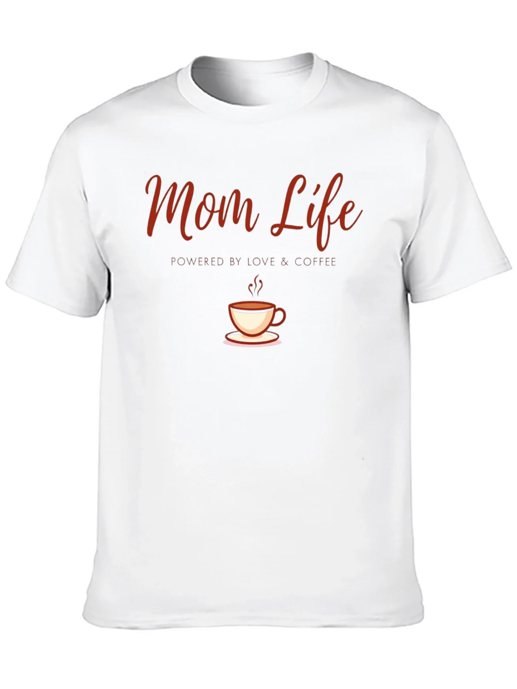 Mom Life Coffee T-Shirt - Powered by Love product image 12