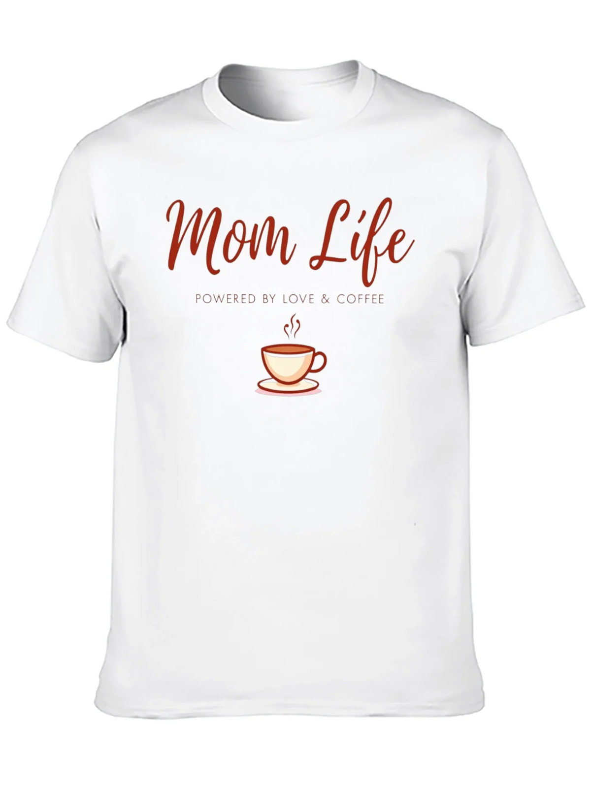 Mom Life Coffee T-Shirt - Powered by Love product image 12