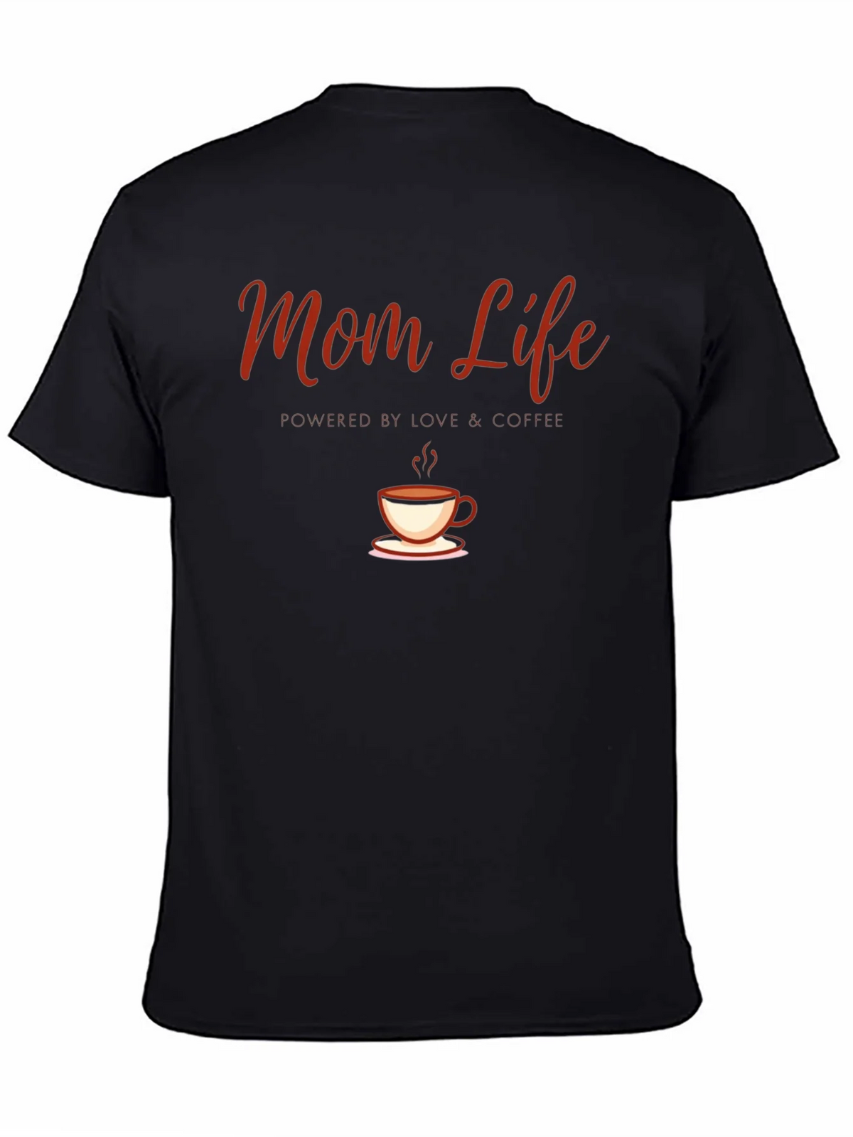 Mom Life Coffee T-Shirt - Powered by Love product image 7