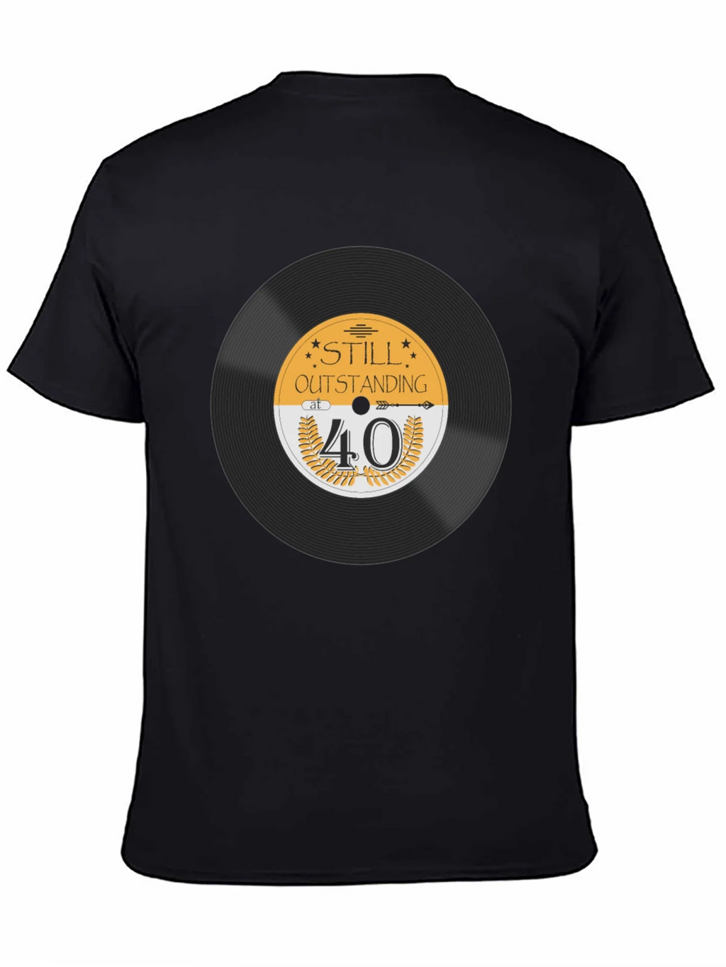 Still Outstanding at 40 Black T-Shirt product image 7