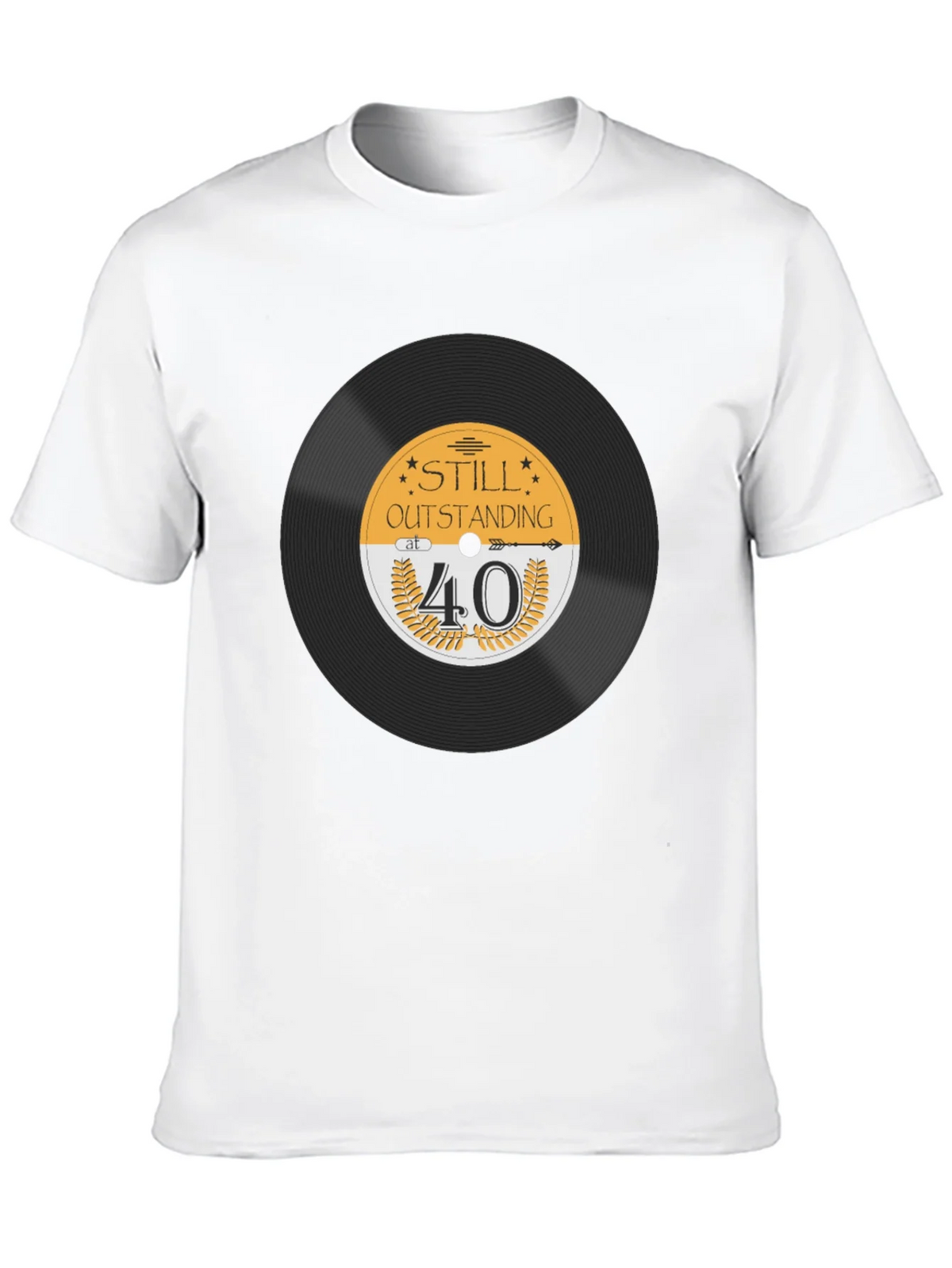 Still Outstanding at 40 Black T-Shirt product image 12