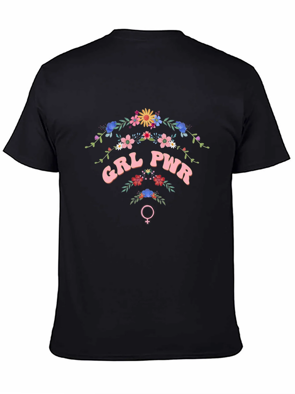 GRL PWR Floral T-Shirt - Empowering Womens Fashion product image 7
