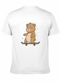 Cool Bear Skateboarder Graphic Tee product image 1