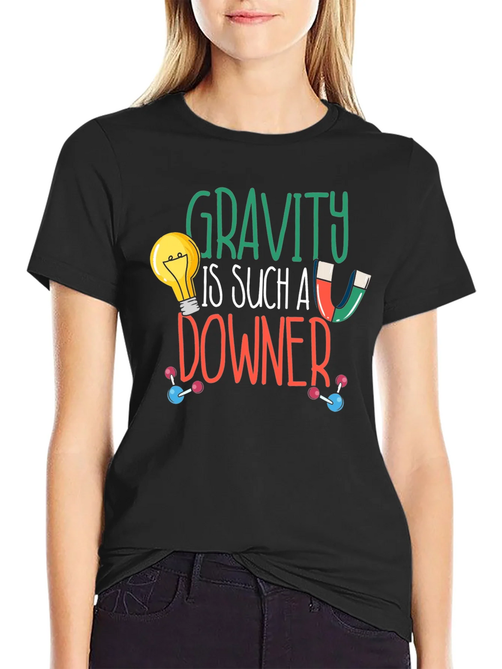 Gravity Is Such A Downer Graphic Tee product image 4