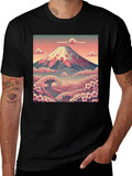 Mount Fuji Wave Graphic Tee product image 1