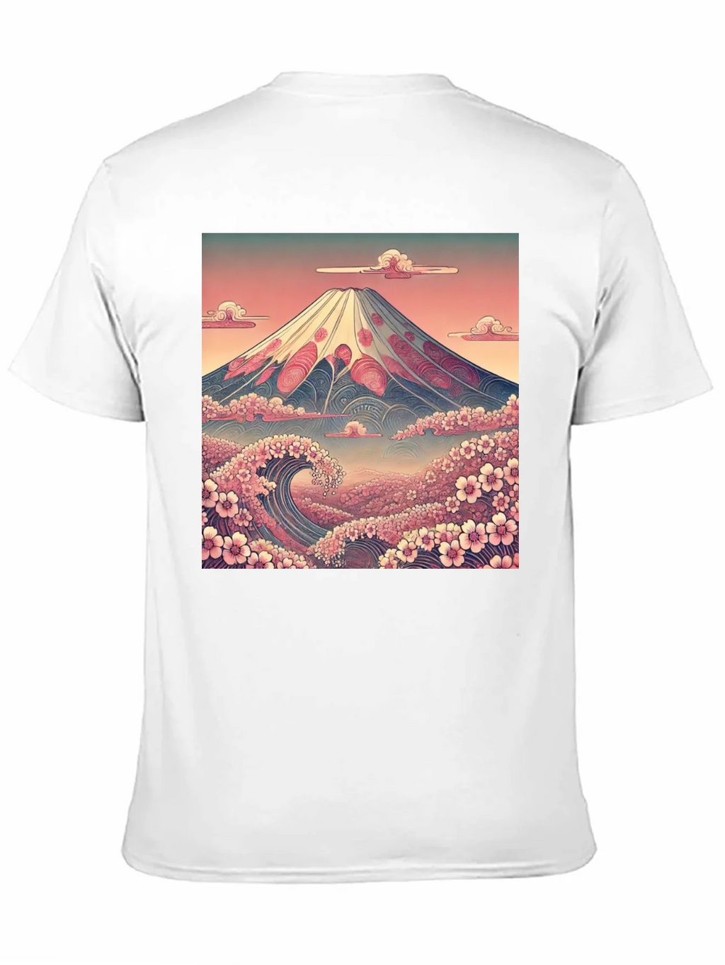 Mount Fuji Wave Graphic Tee product image 2