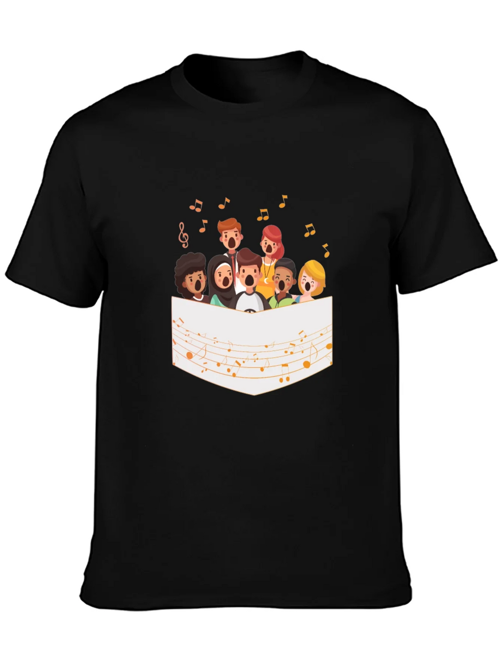 Choir Graphic Tee - Black product image 2