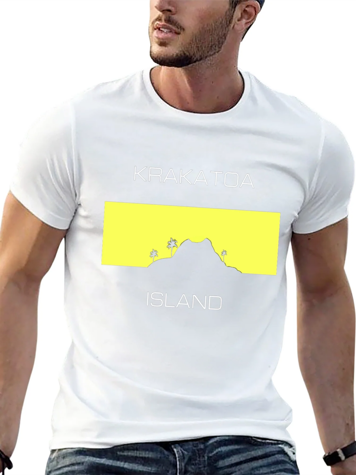 Krakatoa Island Graphic T-Shirt product image 4