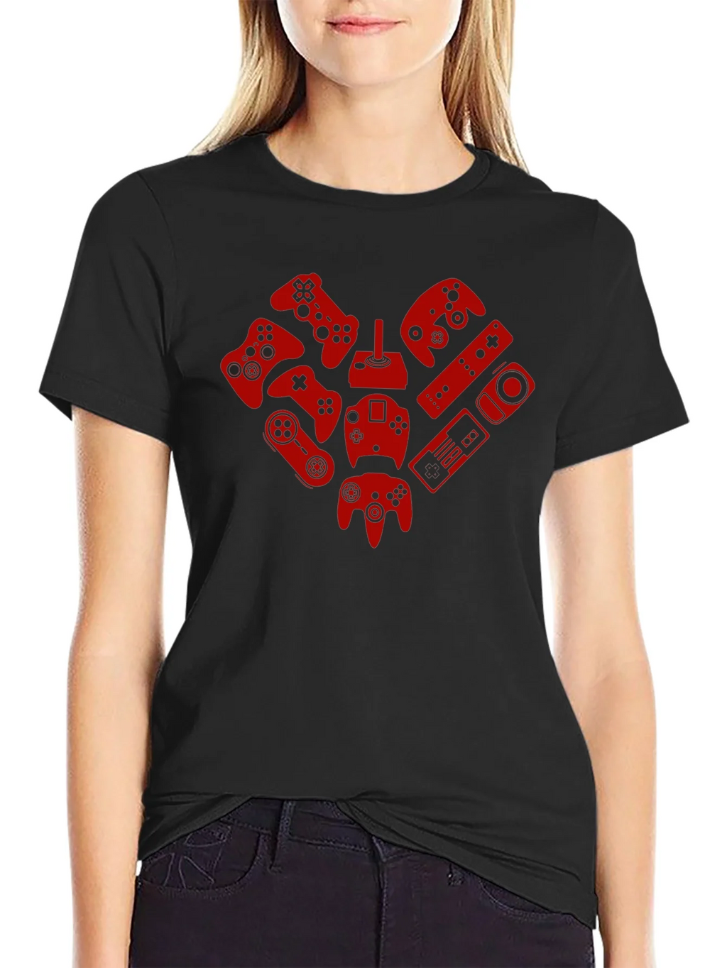 Gamer Heart T-Shirt - Controller Love product image 5