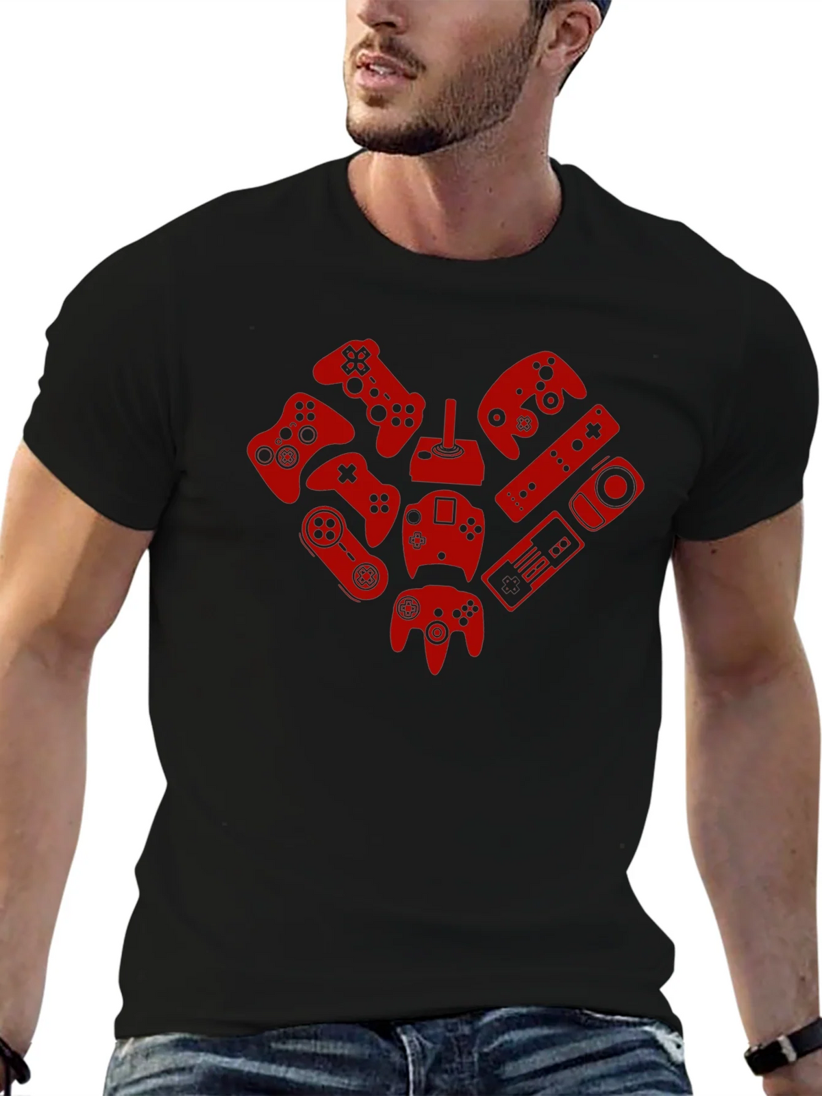 Gamer Heart T-Shirt - Controller Love product image 9