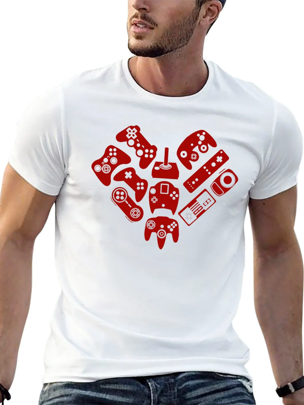 Gamer Heart T-Shirt - Controller Love product image 4