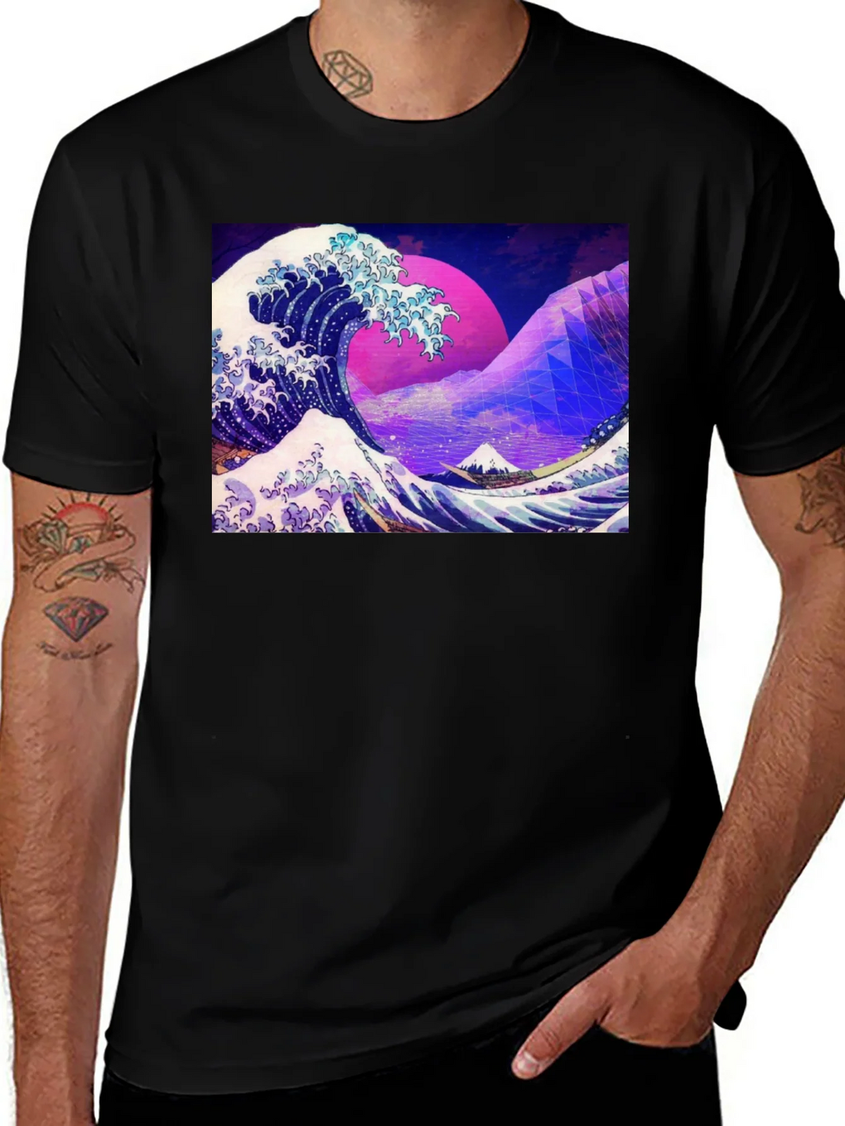 Great Wave Aesthetic T-Shirt product image 1