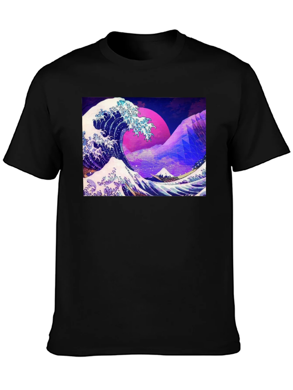 Great Wave Aesthetic T-Shirt product image 6