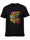 Biden Harris Sunflower Graphic Tee product image 1