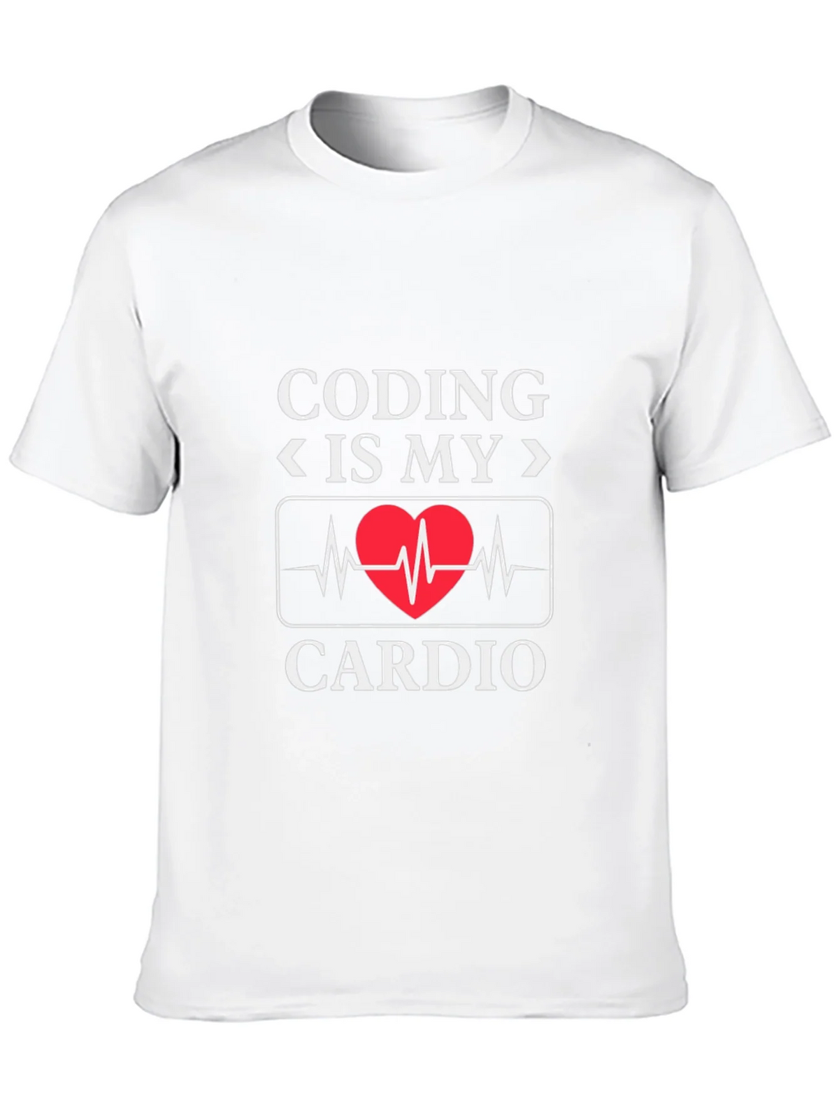 Coding Is My Cardio - Novelty Graphic T-Shirt product image 12