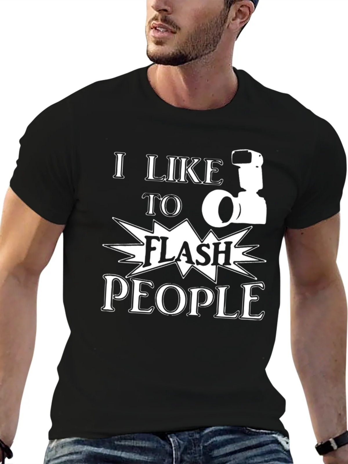 I Like to Flash People T-Shirt - Funny Photographer Tee product image 9