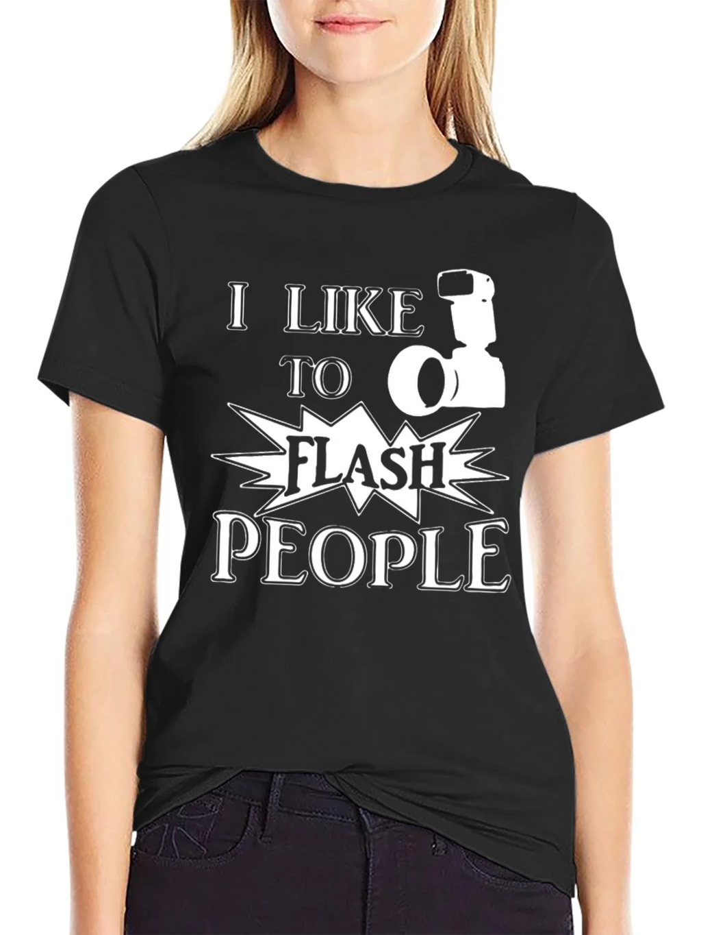 I Like to Flash People T-Shirt - Funny Photographer Tee product image 5