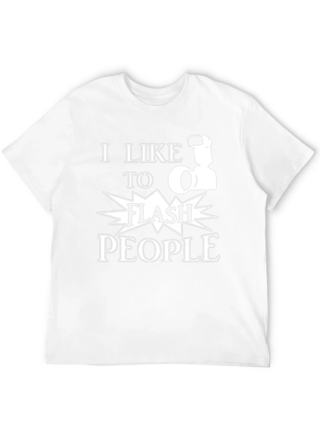 I Like to Flash People T-Shirt - Funny Photographer Tee product image 3