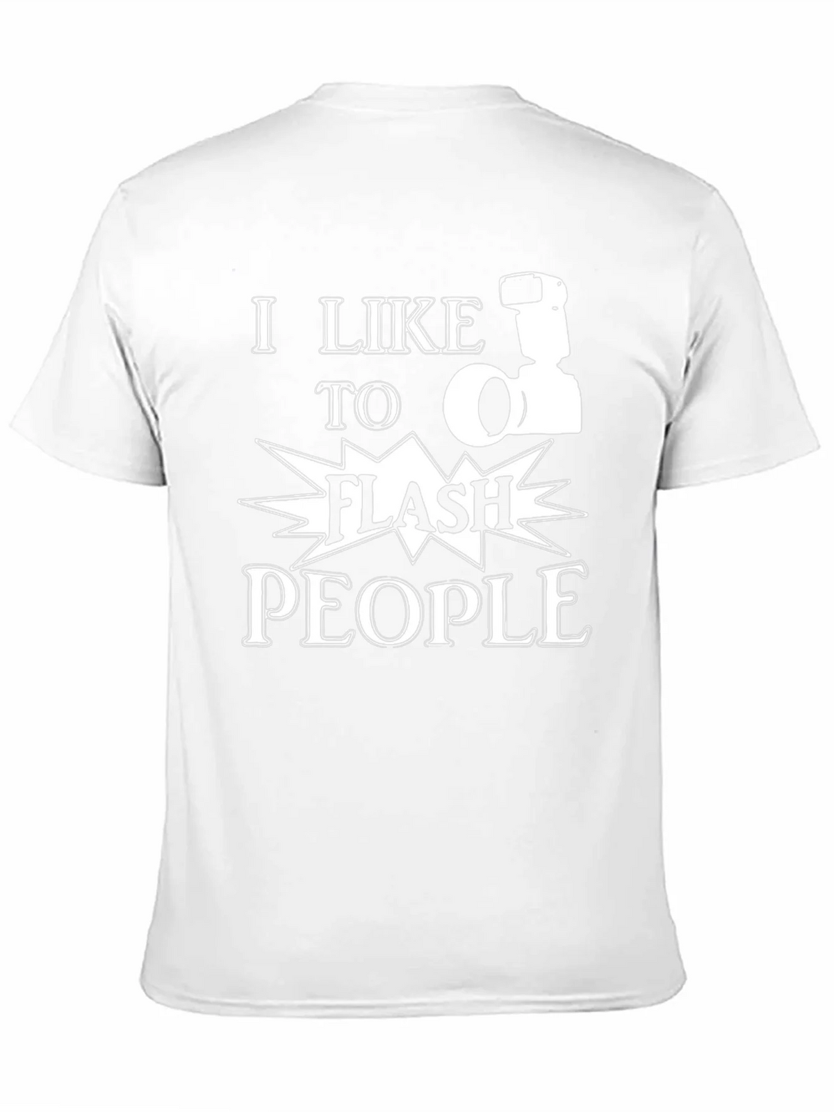I Like to Flash People T-Shirt - Funny Photographer Tee product image 2