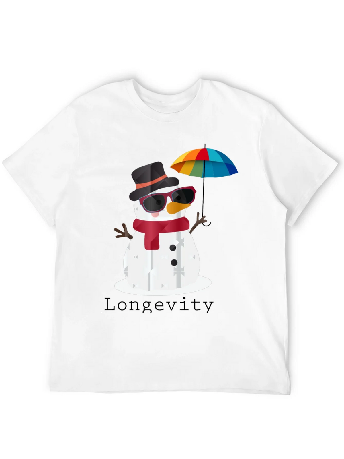 Whimsical Snowman Graphic Tee product image 3