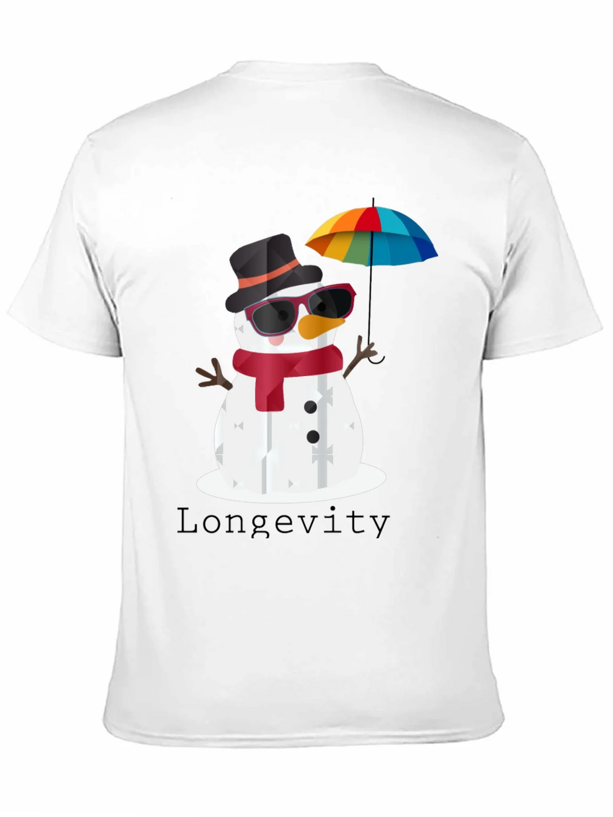 Whimsical Snowman Graphic Tee product image 2