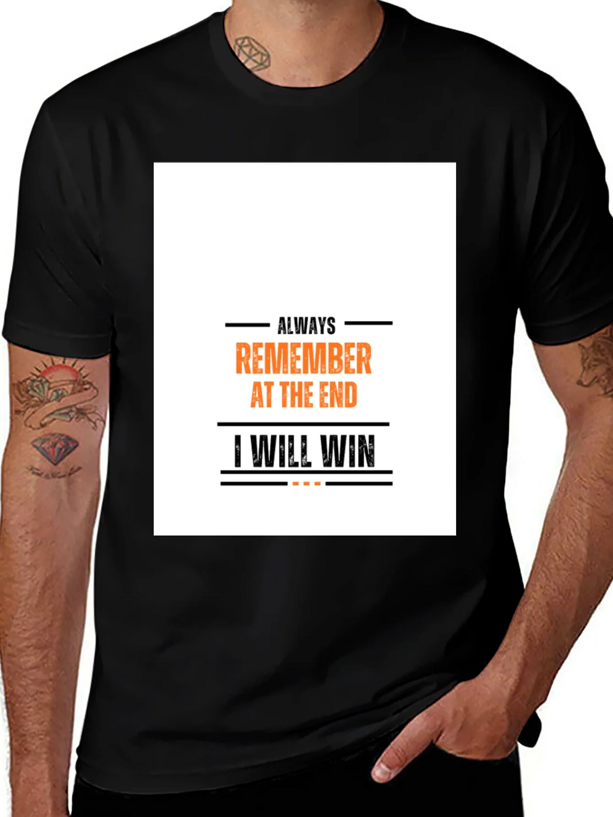 Always Remember T-Shirt: Motivational Graphic Tee product image 1