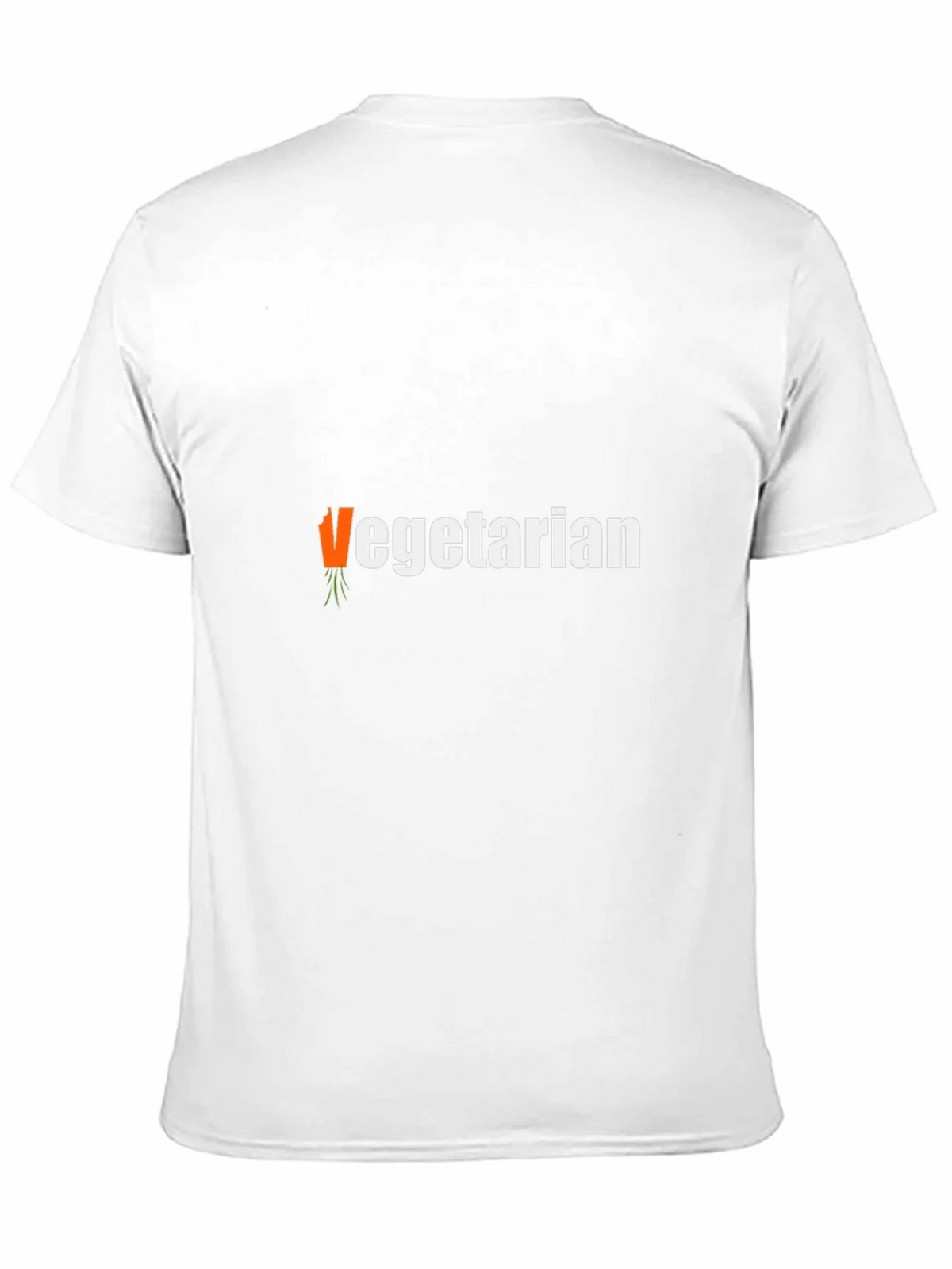 Vegetarian T-Shirt - Carrot Graphic Tee product image 2