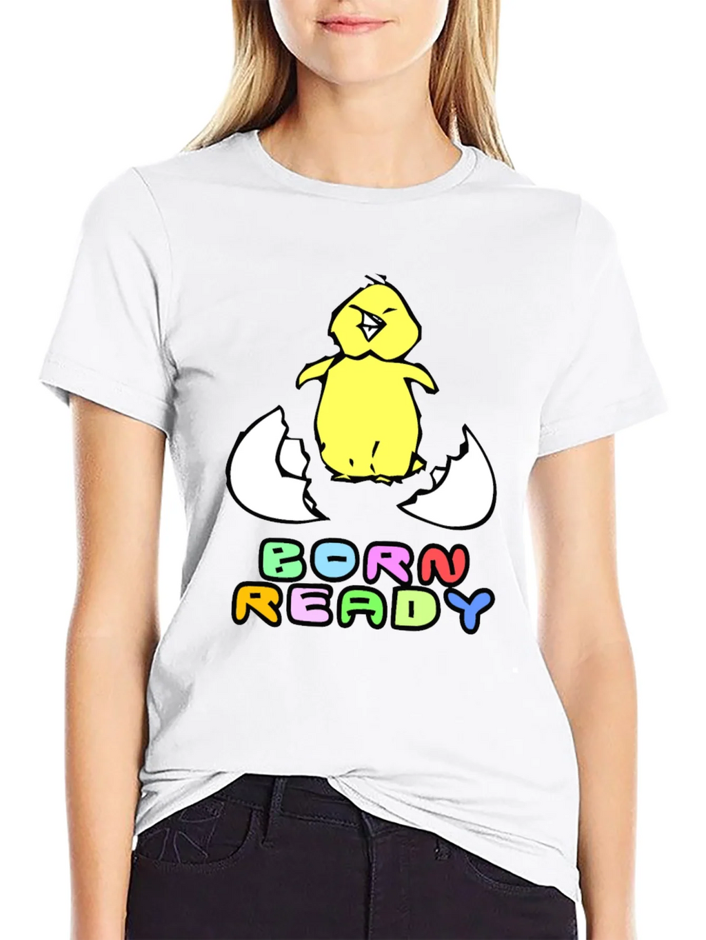 Born Ready Chick T-Shirt product image 2