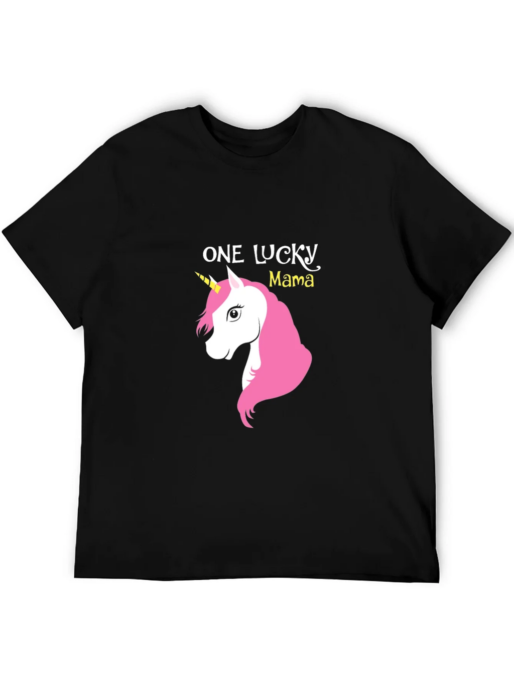 One Lucky Mama Unicorn Graphic Tee - Soft Cotton Blend product image 8