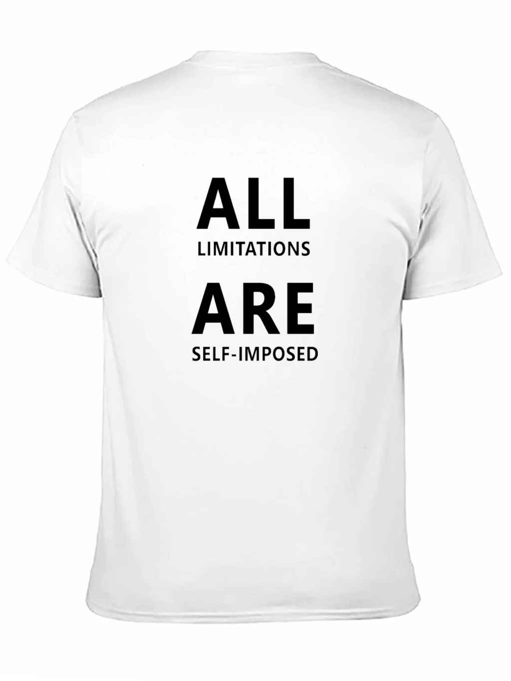 All Limitations Are Self-Imposed Graphic Tee product image 1