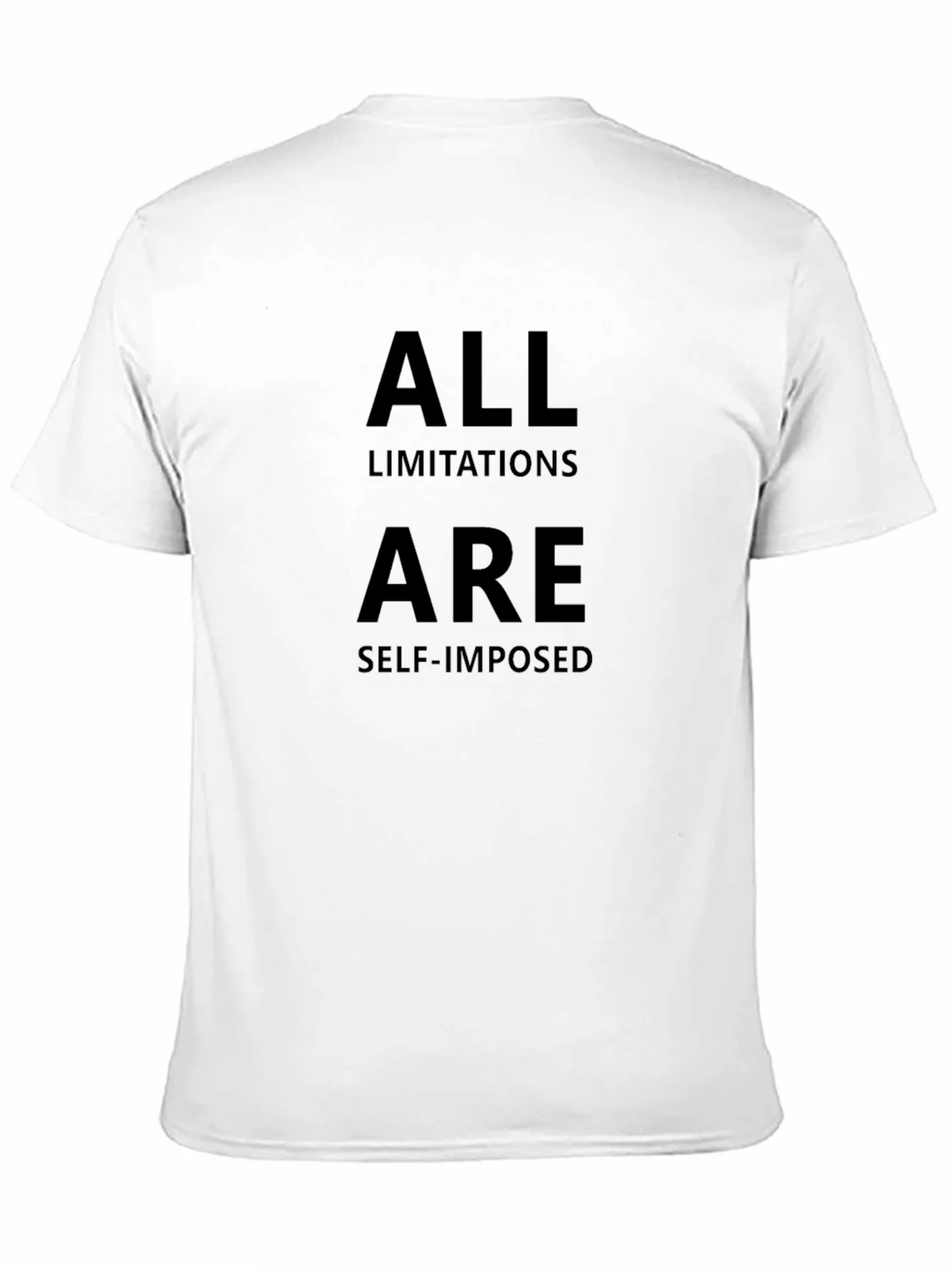 All Limitations Are Self-Imposed Graphic Tee product image 1