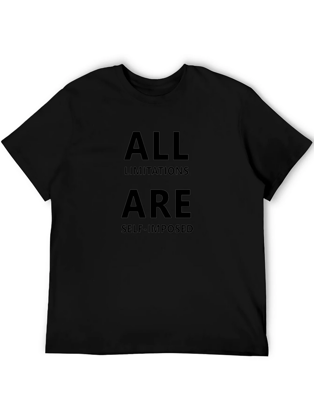 All Limitations Are Self-Imposed Graphic Tee product image 5