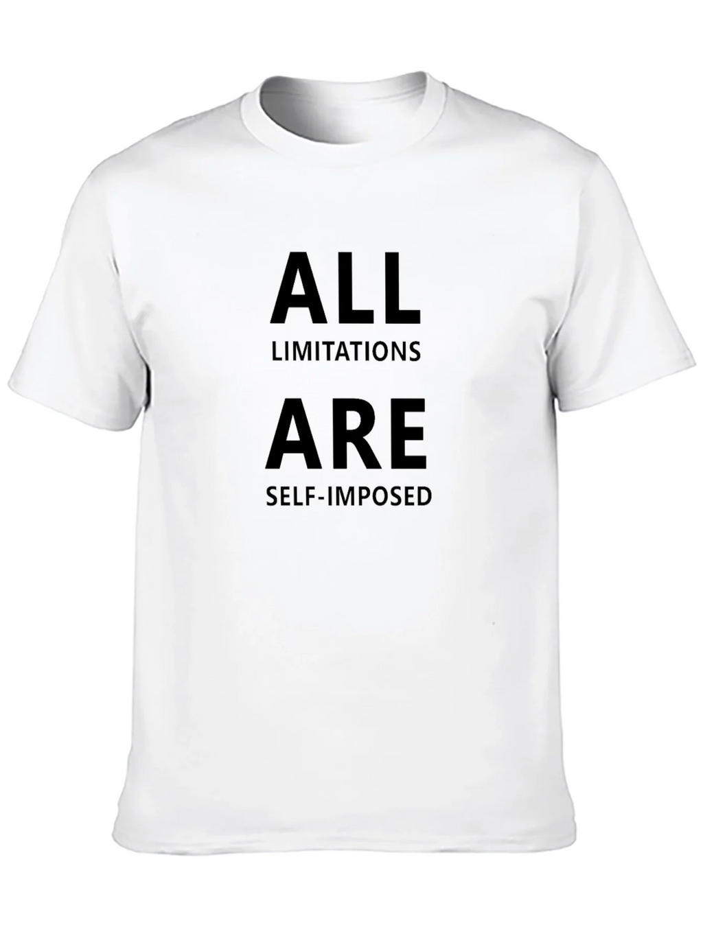 All Limitations Are Self-Imposed Graphic Tee product image 7