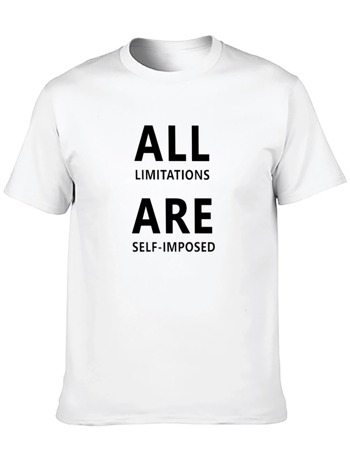 All Limitations Are Self-Imposed Graphic Tee product image 7