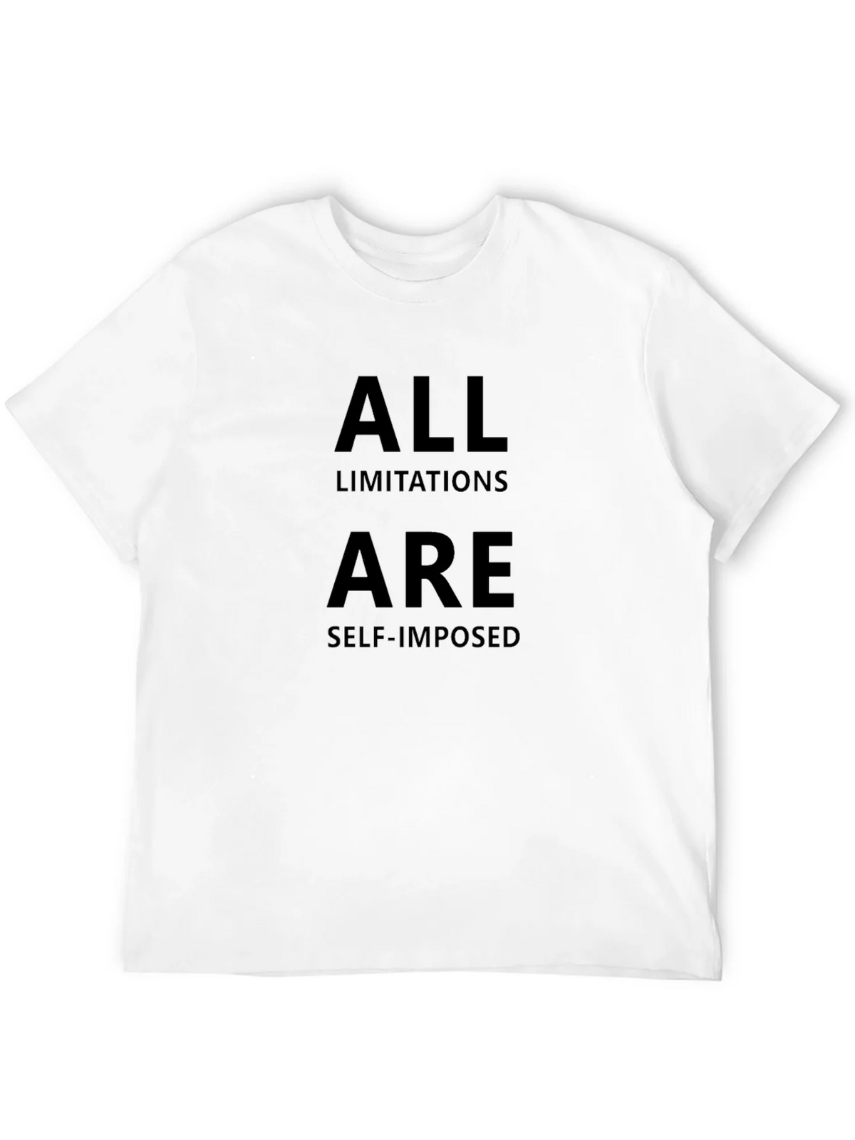 All Limitations Are Self-Imposed Graphic Tee product image 2