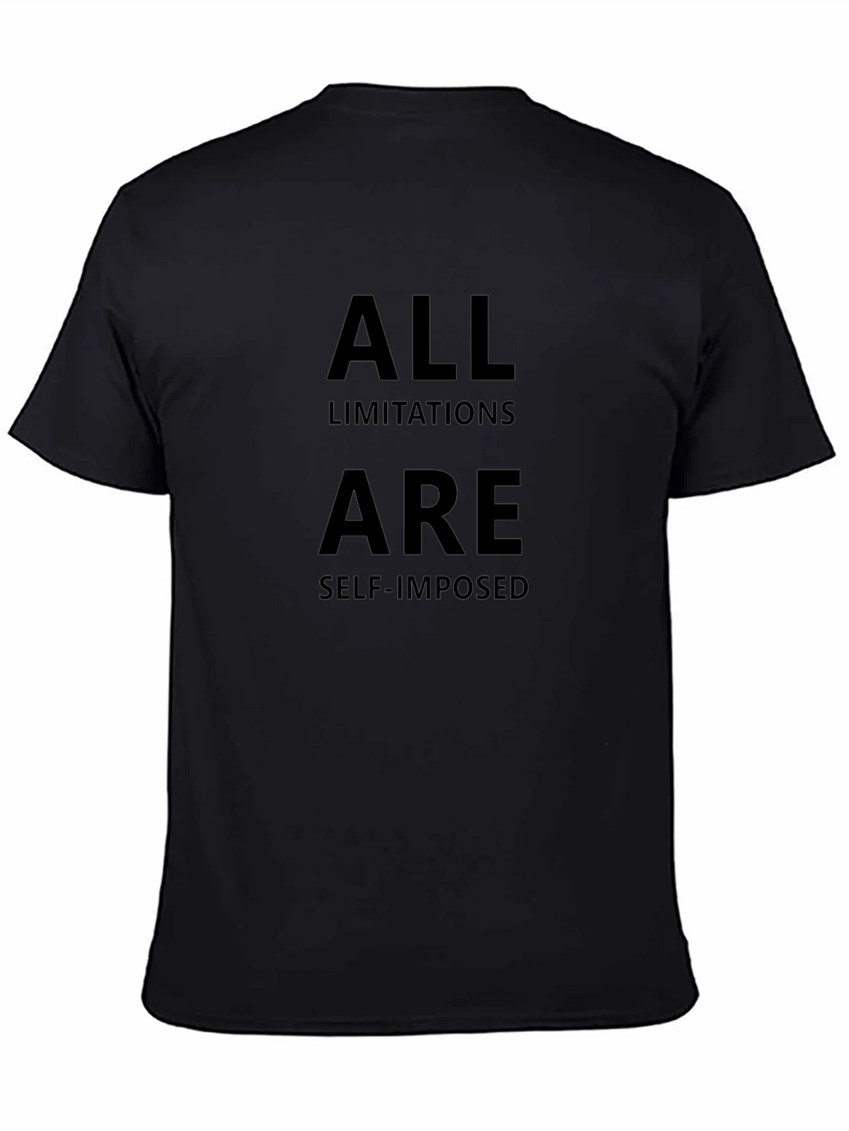 All Limitations Are Self-Imposed Graphic Tee product image 4